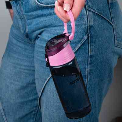 Поильник-непроливайка Kite 550 мл, сіра (K25-401-1) Винница