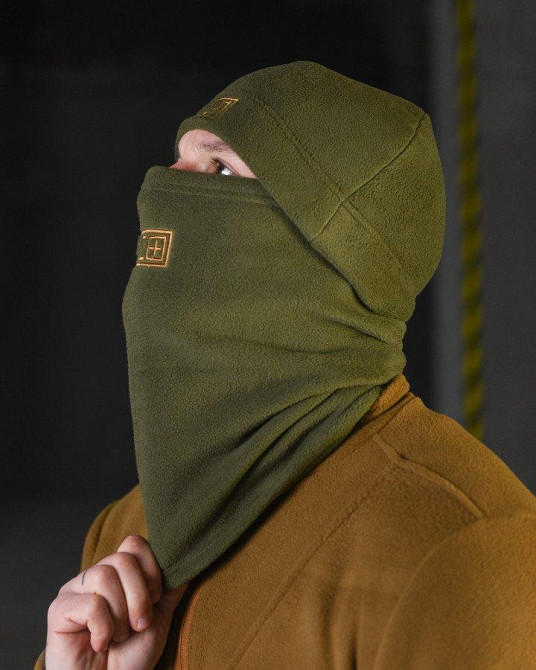 Комплект шапка +баф 5.11 олива ВТ0483 Одеса - фото 2