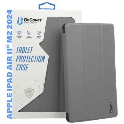 Чехол для планшета BeCover Smart Case Apple iPad Air 11" M2 2024 Gray (711386) Винница