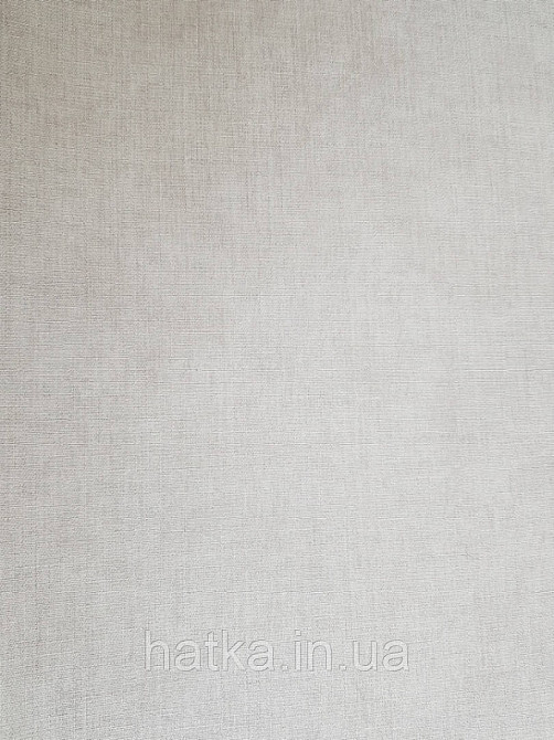 Ообои вінілові на флізелін Decoprint Moments MO22805 однотонні під мішковину кремові з рожевим Київ - фото 1