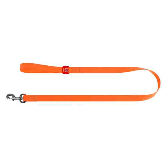 Повідець для собак водостійкий WAUDOG Waterproof, S, Ш 15 мм, Д 305 см помаранчевий Коломия