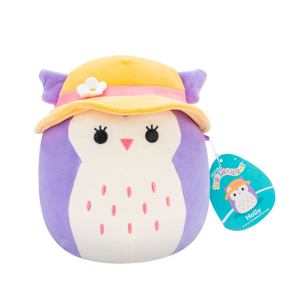 М'яка іграшка Squishmallows – Сова Холлі (19 cm) Дніпро - фото 7
