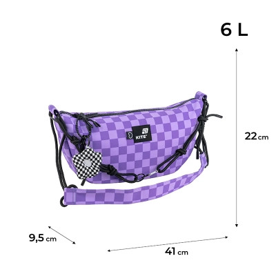 Сумка дитяча Kite Education teens 2774-2 крос-боді (K25-2774-2) Вінниця - фото 2