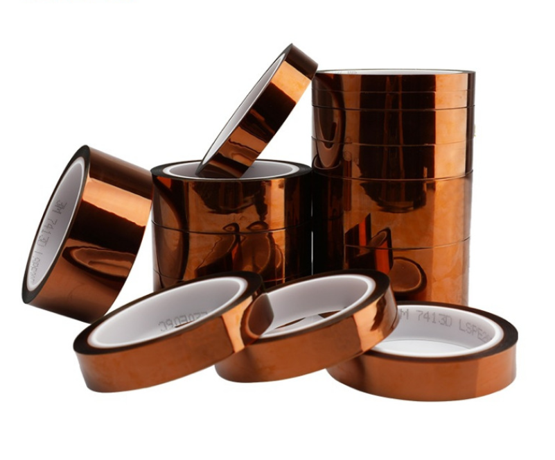 Термостійкий каптон скотч 30м x 15мм для 3D-принтера Київ - фото 1