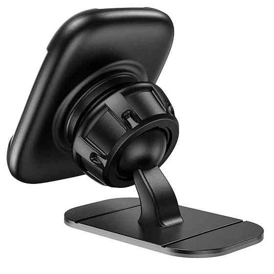 Тримач для мобільного BOROFONE BH36 Voyage center console magnetic Black Київ