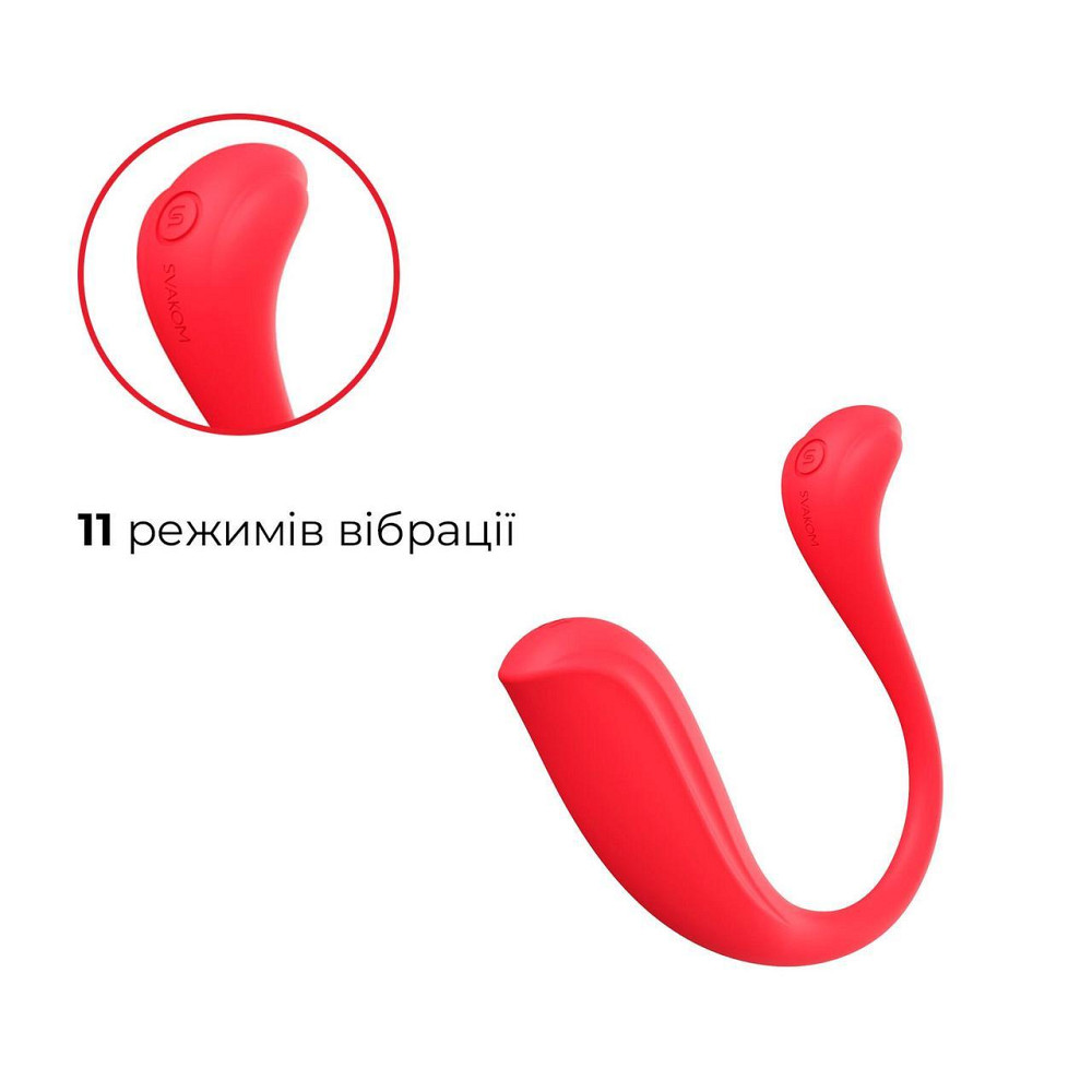 Интерактивное виброяйцо Svakom Phoenix Neo 2 Red, обновленная модель Sex Aura Киев - изображение 4