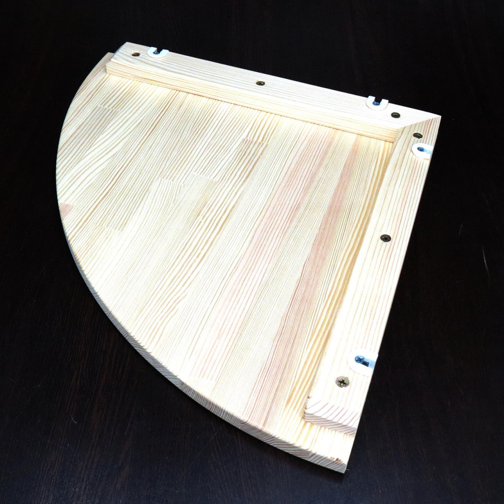 Кутова настінна полиця "Кабарет 25" бланже Миколаїв - фото 2