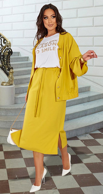 Літній костюм великого розміру (48) Київ - фото 3