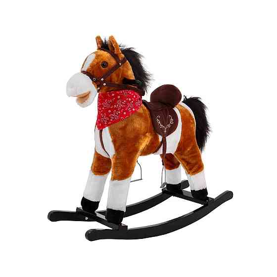 Коник-гойдалка Ramiz FDRK047B-LB, коричневий Київ