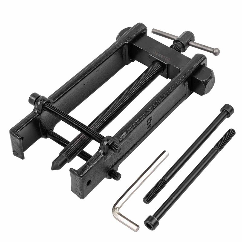 Съемник двухлапый усиленный с фиксацией стяжными болтами (Ø захвата: 35-80мм) Forsage F-666A080 Одесса - изображение 4