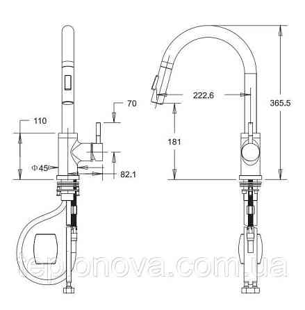 Смеситель для кухни VENTA VS42UЕS Черновцы