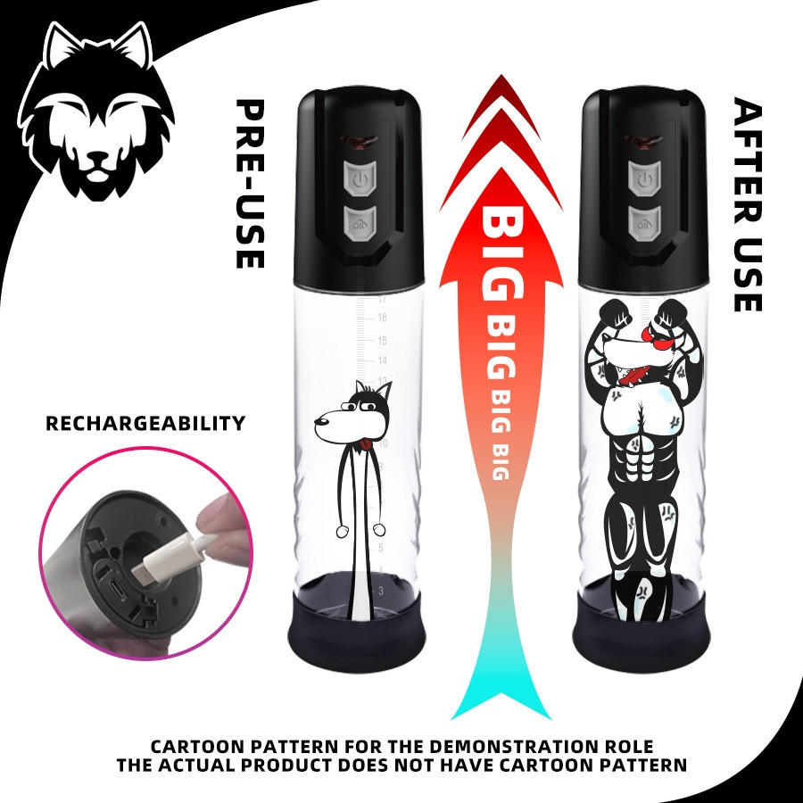 Автоматична вакуумна помпа із зарядкою від USB CANWIN Penis Pump - P402AU Sex Aura Київ - фото 7