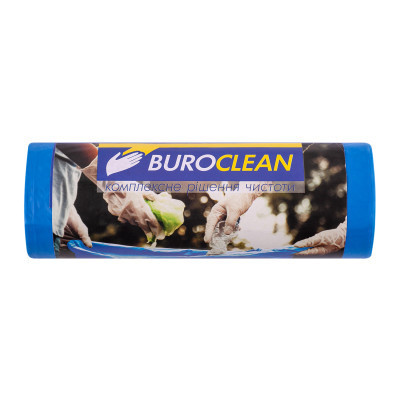 Пакеты для мусора Buroclean EuroStandart прочные синие 120 л 10 шт. (4823078977915) Винница - изображение 1