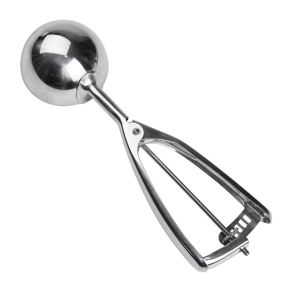 Круглая ложка для мороженого 22×6.5 см из нержавеющей стали HP-19-20-6.5x22.8CM Киев - изображение 3