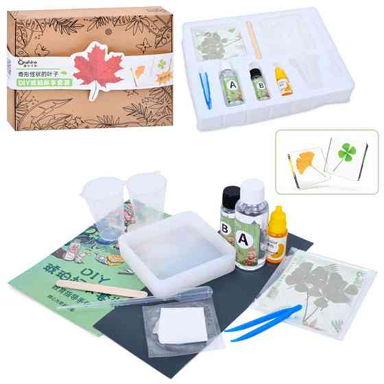 Дитячий набір для творчості "Сухоцвіт" FG231102005M, пінцет, фарба, застигаюча рідина Вінниця