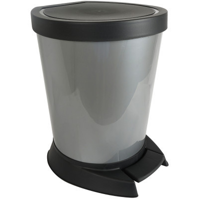 Контейнер для сміття Алеана З педаллю Сірий 18 л (алн 124066/сірий) Вінниця - фото 1