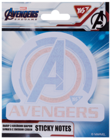 Папір з клейким шаром "Yes" 170271 "Avengers", 40 аркушів, шт Київ