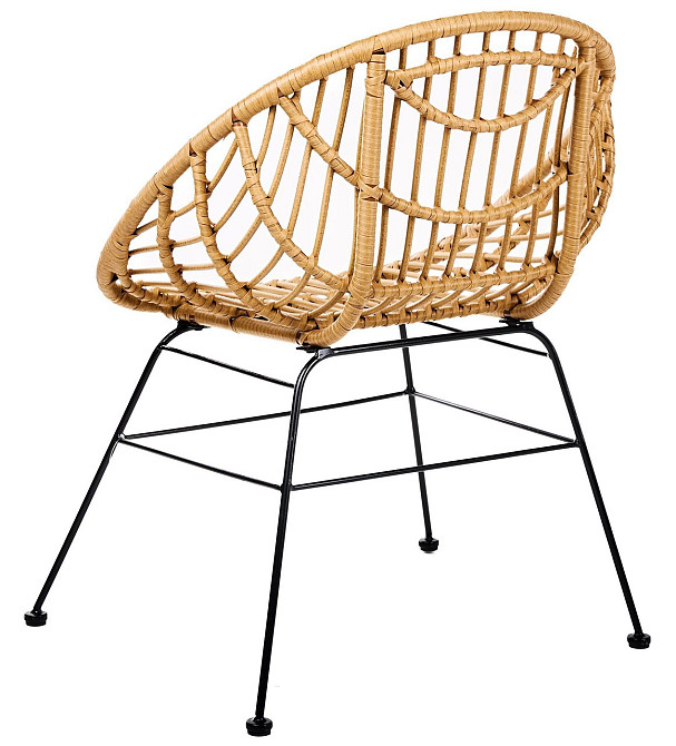 Садове крісло Palm Ротанг Латте Київ - фото 3