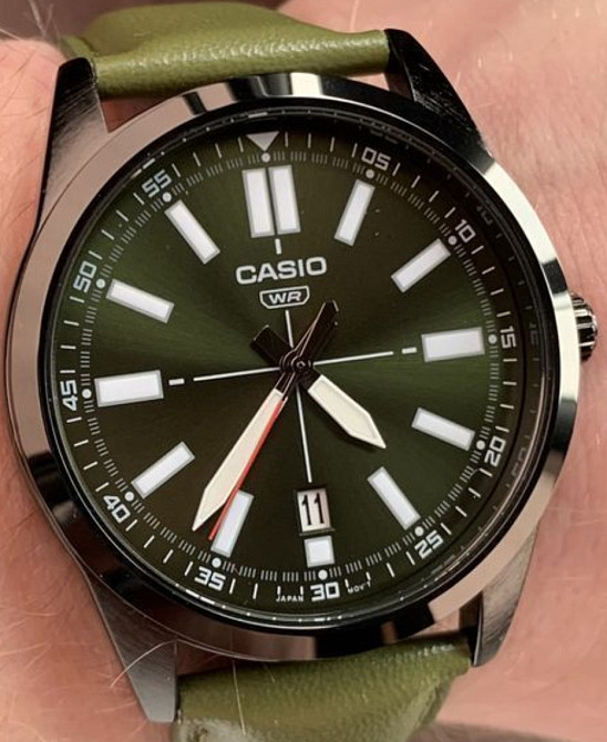 Часы мужской Casio MTP-VD02 Оригинал Гарантия Киев - изображение 8