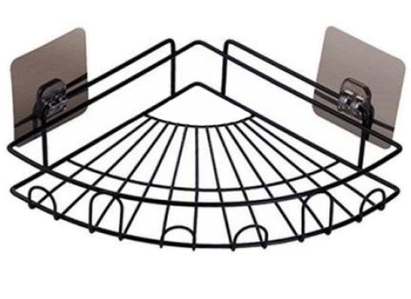 Полка угловая настенная 23*6см на липучках Харьков - изображение 1