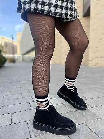 Без бренда Черевики жіночі GREMMY 207 чорні (зима, замша натуральна) (5309) 37 Коломия