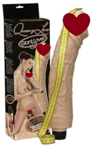Вибратор внушительного размера Queeny Love Giant Sex Aura Киев - изображение 1