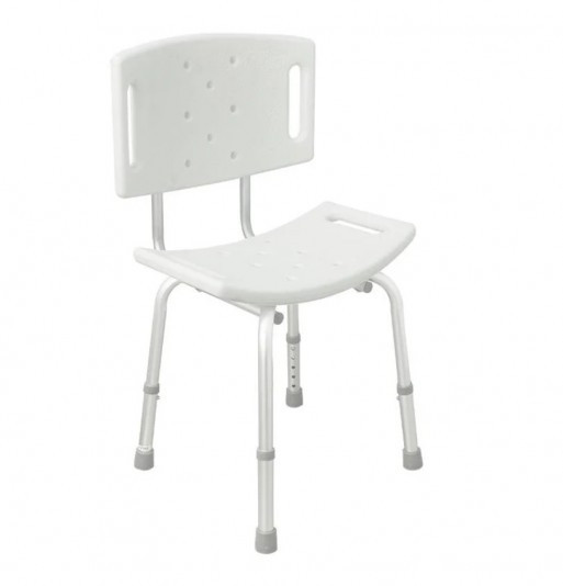 Стул для ванной и душа со спинкой регулируемое по высоте - Ersamed FY 798L Днепр - изображение 5