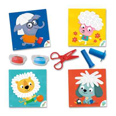 Набір для творчості Ses Creative My first Весела перукарня (набір для ліплення) (14407S) Вінниця