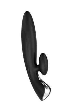 Вібромасажер кролик Dream toys Midnight Magic Thrilling, чорний Sex Aura Київ