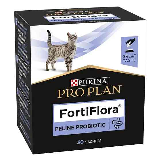 Пробіотик PRO PLAN FortiFlora для дорослих котів та кошенят для підтримання нормальної міклофлори шлунково-кишкового тракту, 30х1 г Київ
