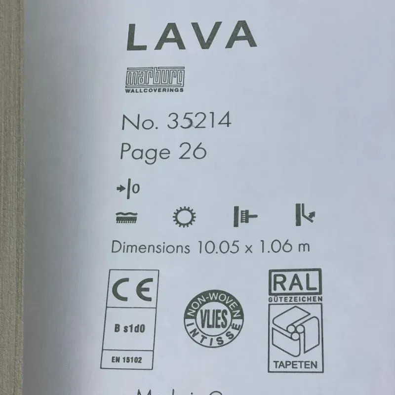 Шпалери Marburg Lava 35214 Киев - изображение 3