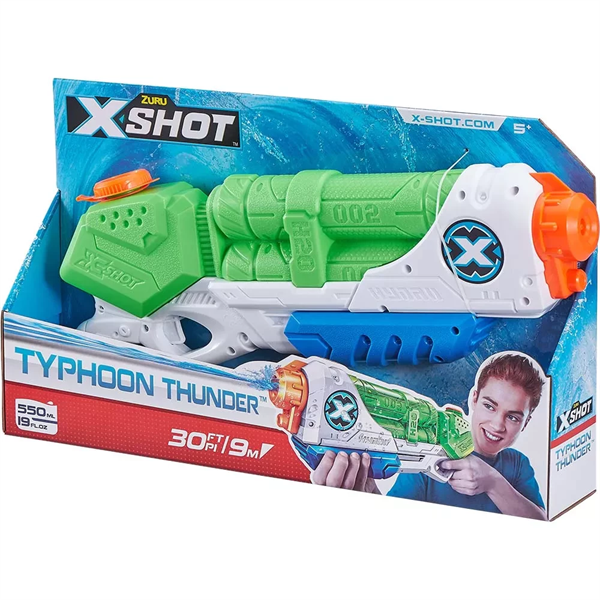 Водный бластер X-Shot Warfare Medium Typhoon Thunder (01228R) Харьков - изображение 9