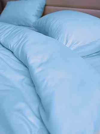Комплект наволочок Ecotton 50х70 см із полісатину 2 шт блакитного кольору Коломия