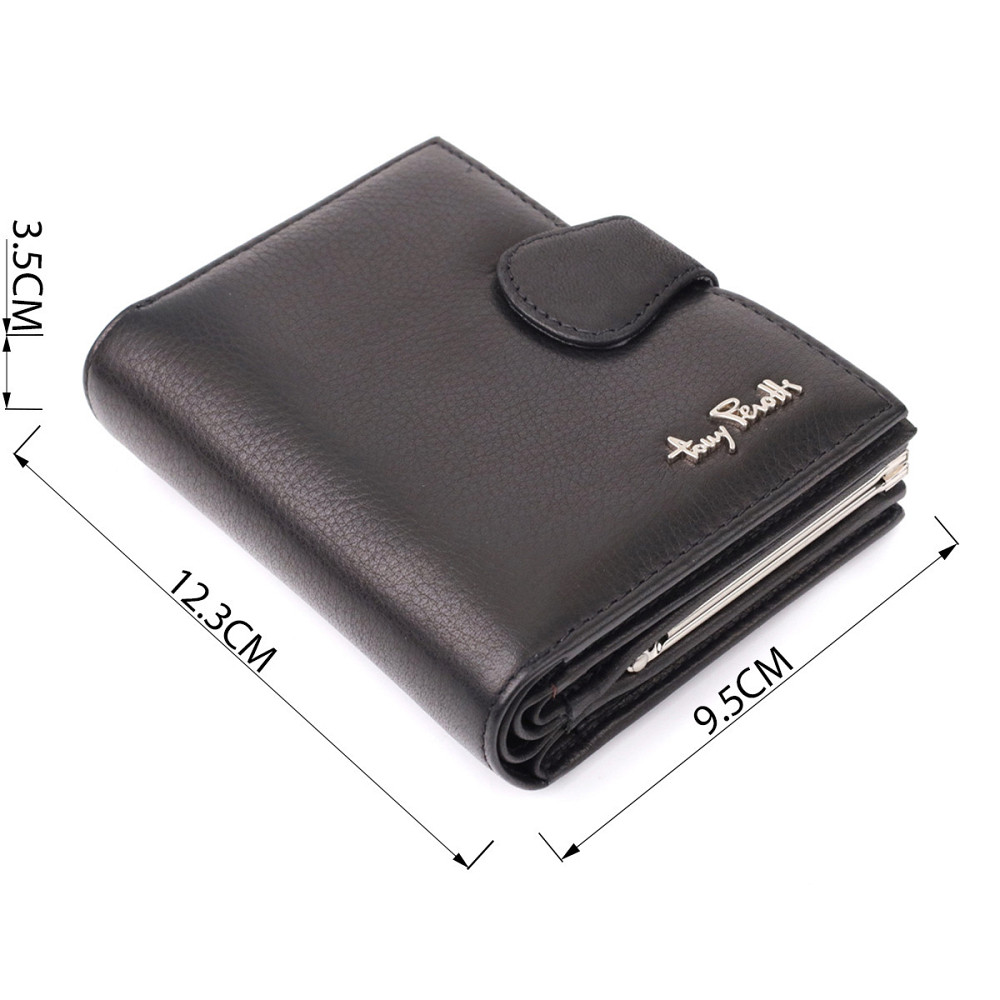 Женский вертикальный кошелек из натуральной кожи Tony Perotti 20842_1 (2656 nero) Черный Киев - изображение 10