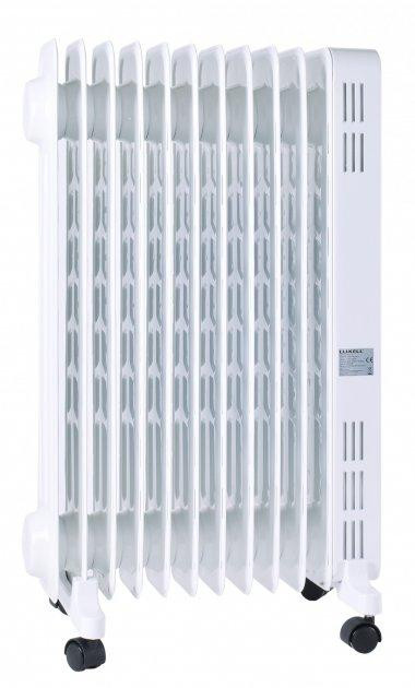 Обогреватель масляный на 11 секций 2300 Вт Luxell LUX-1230S белый Киев - изображение 2