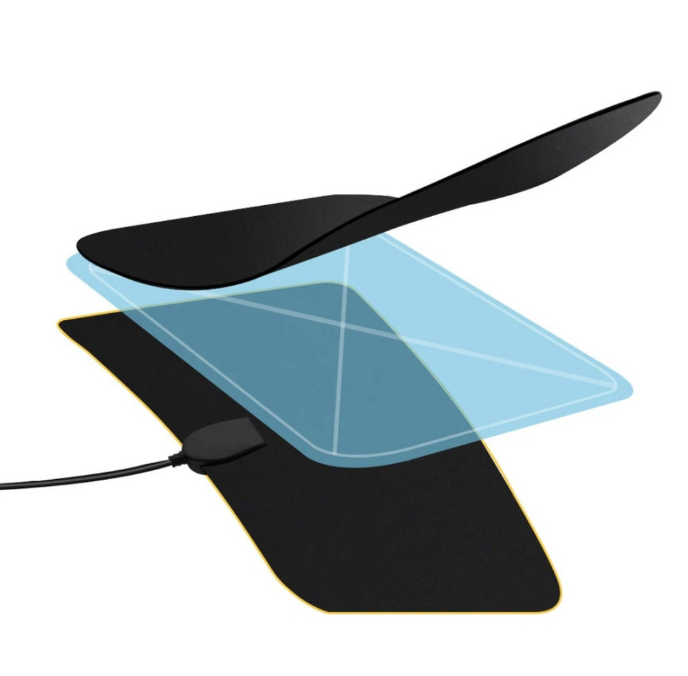 Цифрова внутрішня TV антена 4К Ultra HD 21 на12см Київ - фото 7