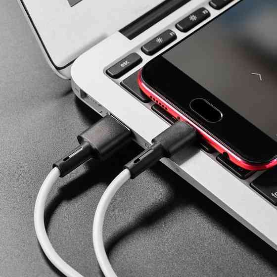 Кабель BOROFONE BX31 Soft silicone charging data cable for Micro White Одеса