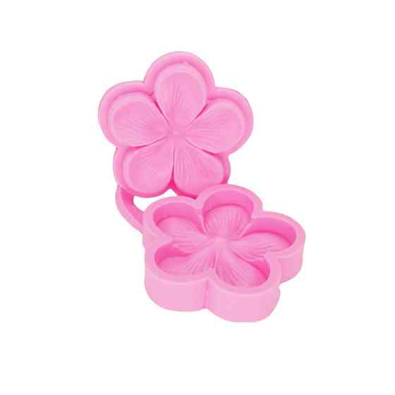 Молд силиконовый Цветок сливы 52 мм розовый Киев