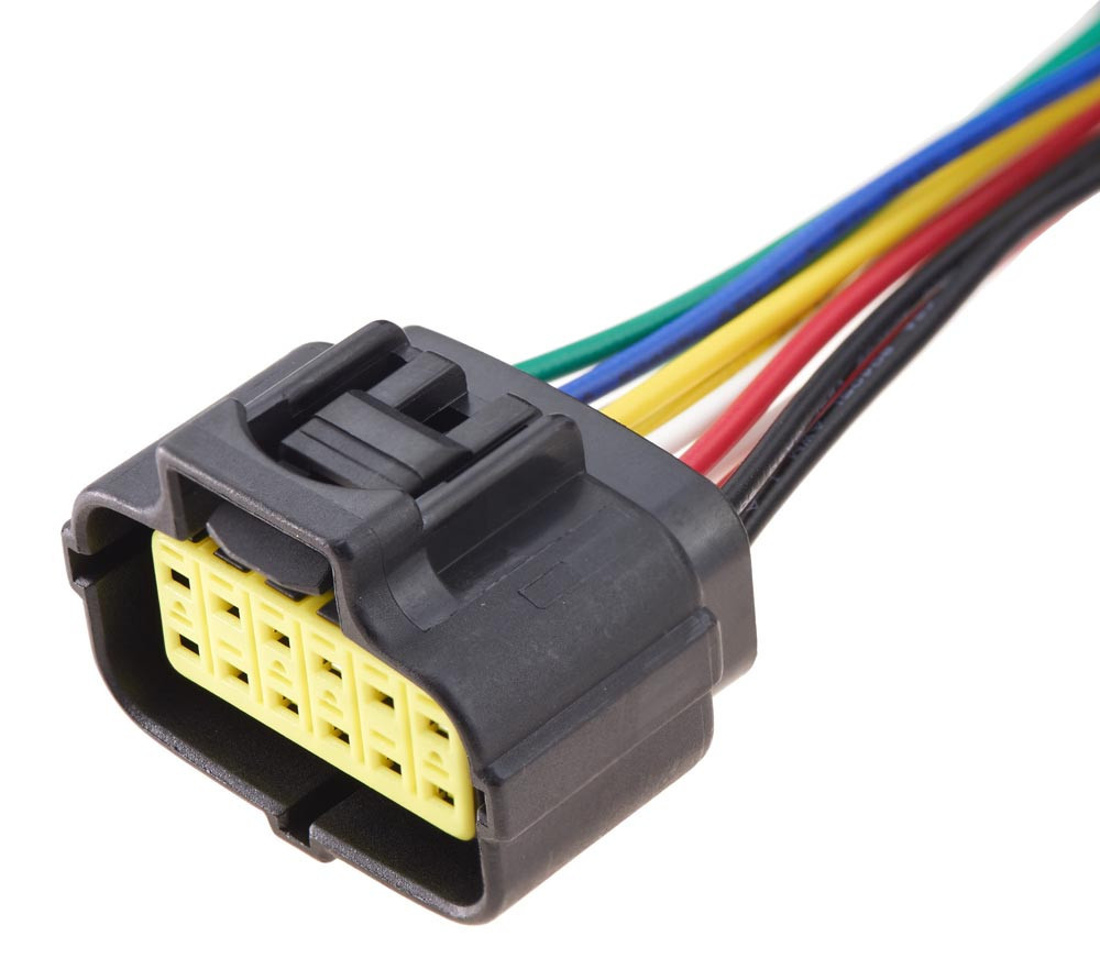 Роз'єм конектор с проводом, 12-кон., 174661-2, 184058-1, TE Америка, Японія, Америка, Корея, Buick, Cadillac, Chevrolet Київ - фото 1