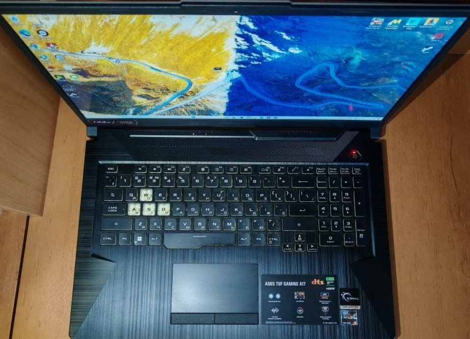 Asus tuf 17.3 дюйма, ryzen 5, rtx 2050, 16 Гб озу, 512 ssd. Київ - фото 5