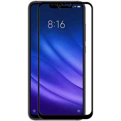 Стекло защитное PowerPlant Full screen Xiaomi Mi 8 Lite, Black (GL606443) Винница