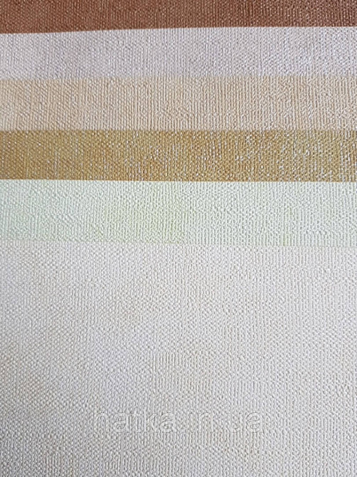 Шпалери вінілові на флізелін гарячого тиснення Marburg Shades однотонні світло бежеві Київ - фото 1