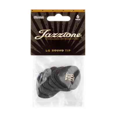 Медіатор Jim Dunlop Jazztone Large Round Tip Pick 6 шт. (477P207) Вінниця