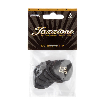 Медіатор Jim Dunlop Jazztone Large Round Tip Pick 6 шт. (477P207) Вінниця - фото 3