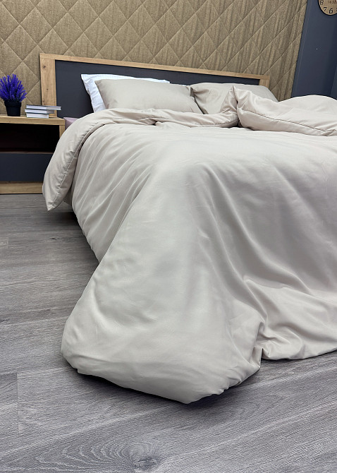 Комплект постельного белья, Decorator Rose Smoke - Rainy Day Евро 200х215 Тауп с пудровым (88-084) Киев - изображение 6