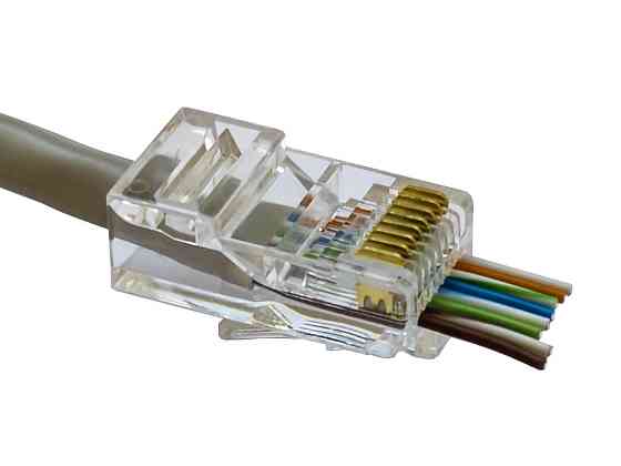 Разъем RJ-45 SEVEN P-736 упаковка 100 штук Киев