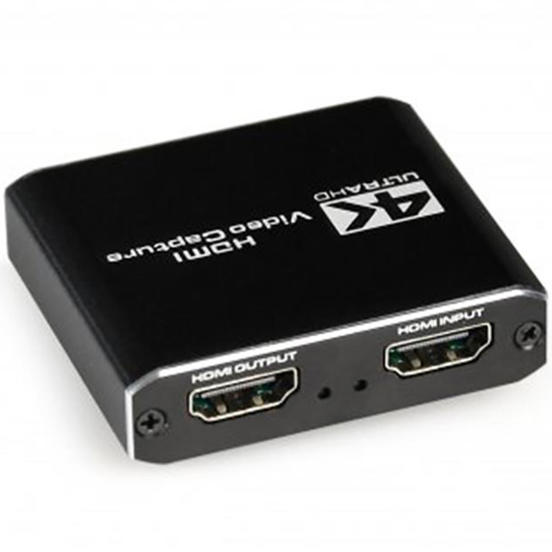 Адаптер HDMI-USB+3.5 мм (F/F), Black (UHG-4K2-01) Чорний Харків - фото 5