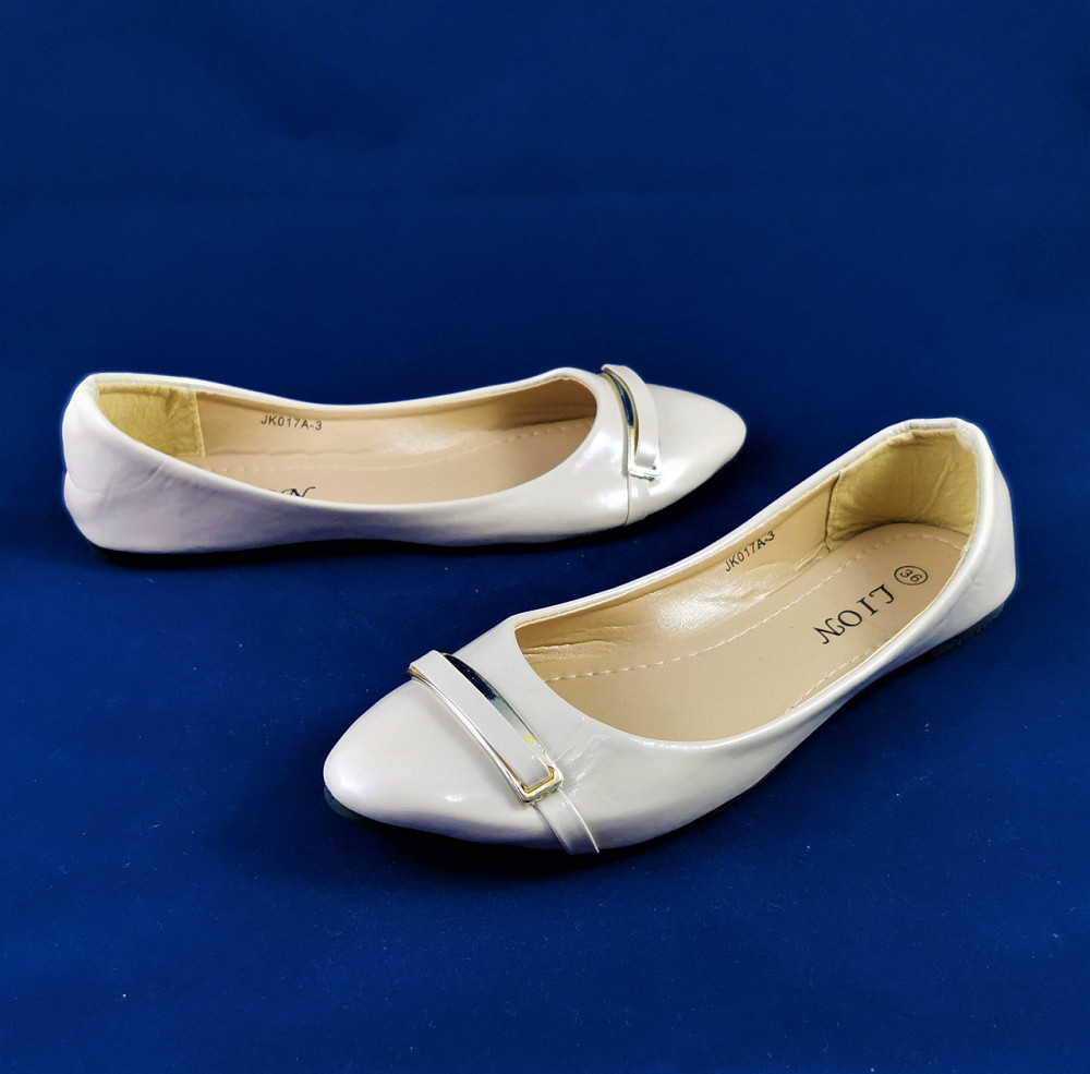 . Жіночі Балетки Бежеві Мокасини Туфлі (розміри: 37,38) — 17А-3 Дніпро - фото 2