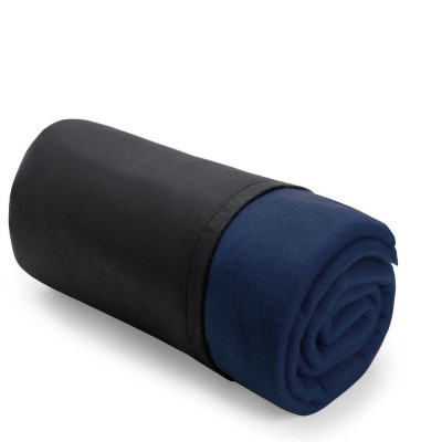 Плед Voyager флісовий Voyager в сумці-чохлі 150 x 120 см Темно-синій (V7822-04) Вінниця - фото 1