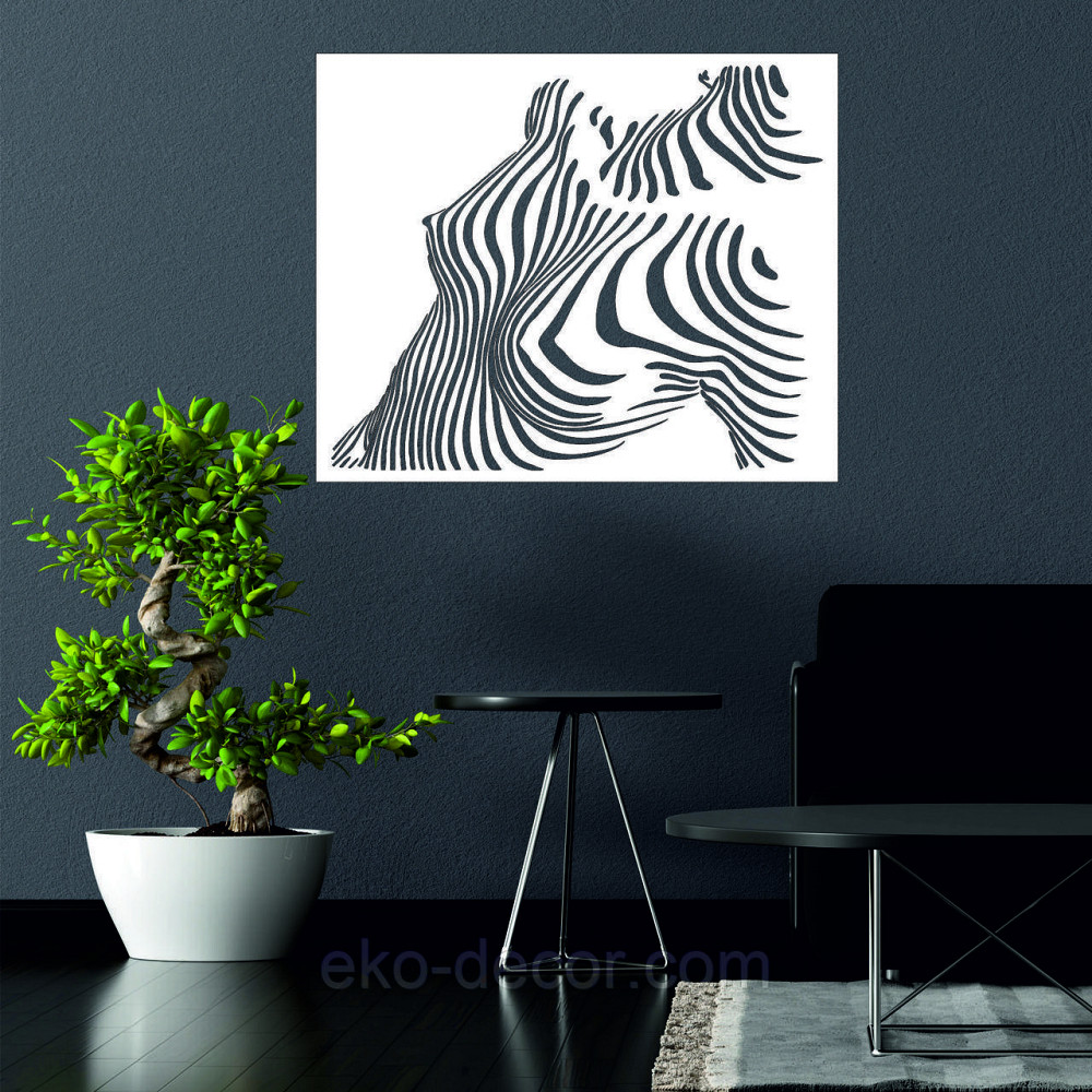 Декоративное настенное Панно «Тело Женщины», Декор на стену 50*41 см, Белый Киев - изображение 4